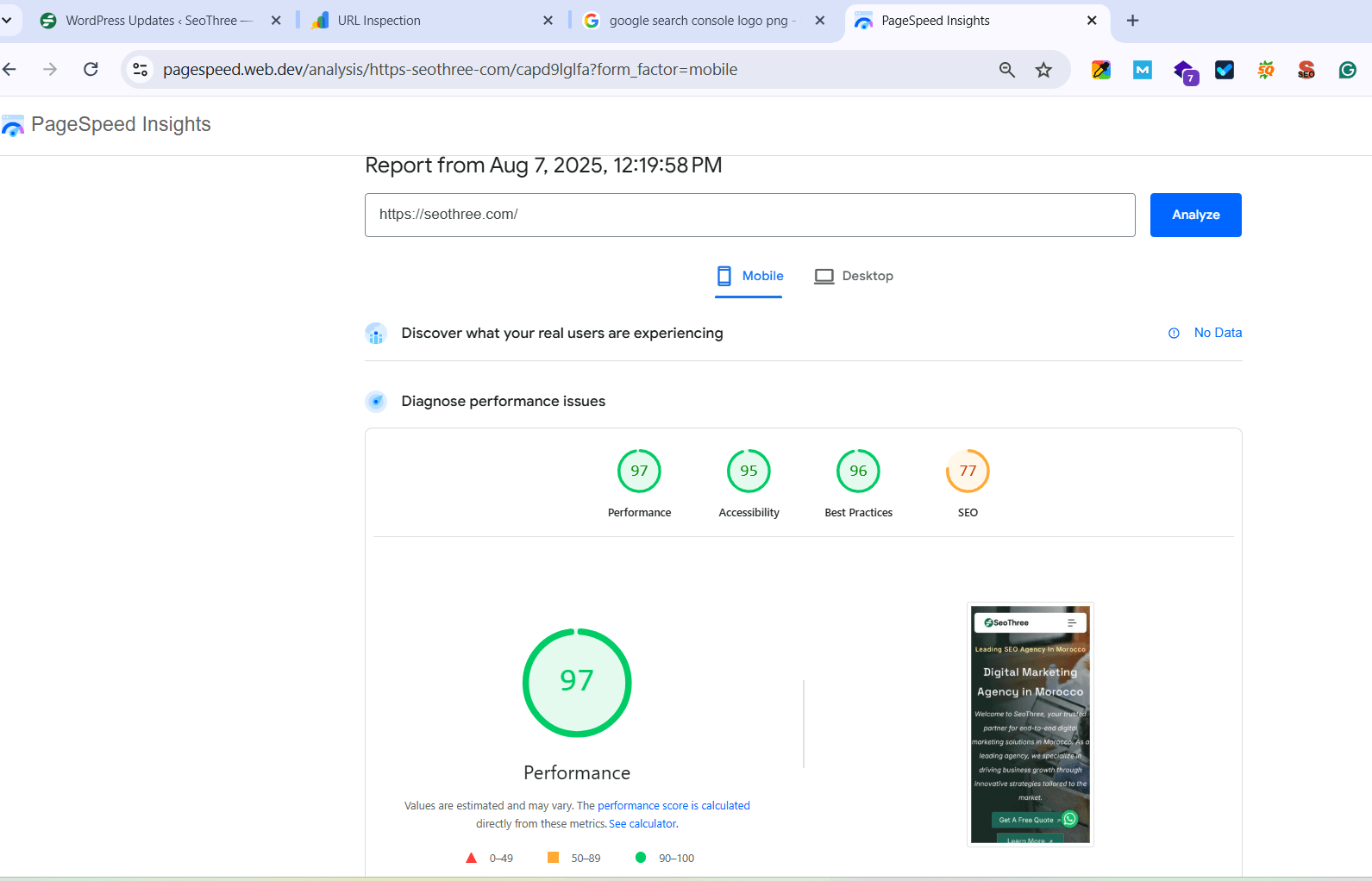 Improve Site Speed and Core Web Vitals